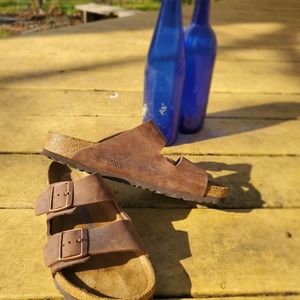 Birkenstock Arizona Brown Leather size 39